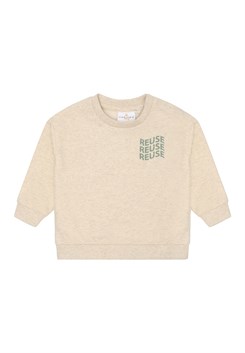 The New Legend OS Uni Melange sweatshirt - Oatmeal Melange